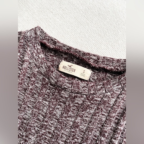 Hollister Heather Knit High Neck Top - Size S - Picture 10 of 10
